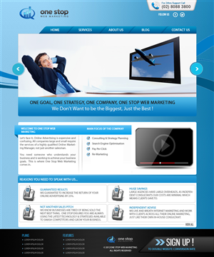 Wordpress Design by Vblue for this project | Design: #1323517