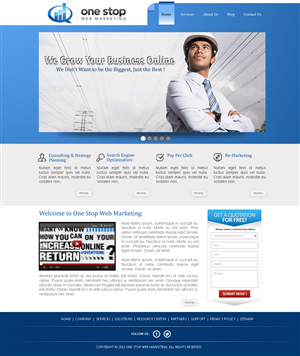 Wordpress Design by Vblue for this project | Design: #1339580