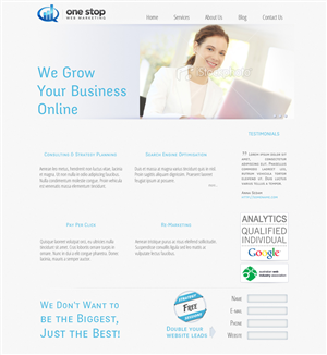 Diseño Wordpress por Marouk para este proyecto | Diseño #1307127