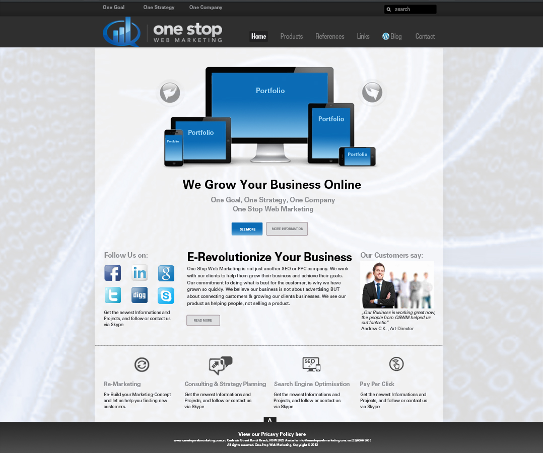 Wordpress Design by MindCreatures for this project | Design #1301196