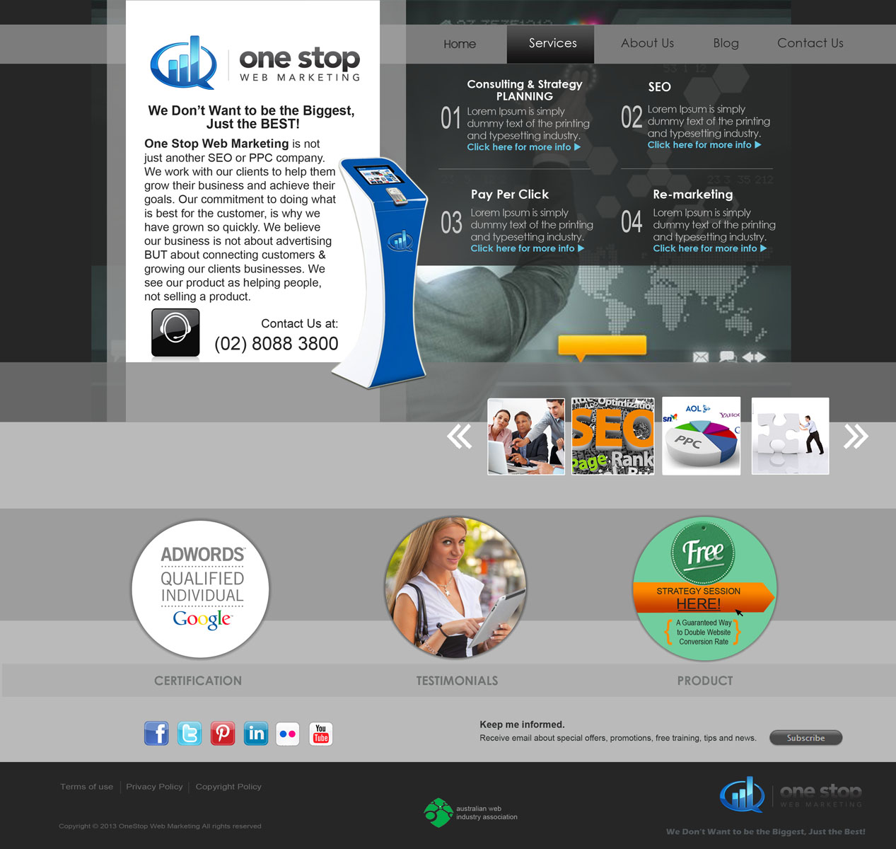 Wordpress Design by Juni for this project | Design #1318542