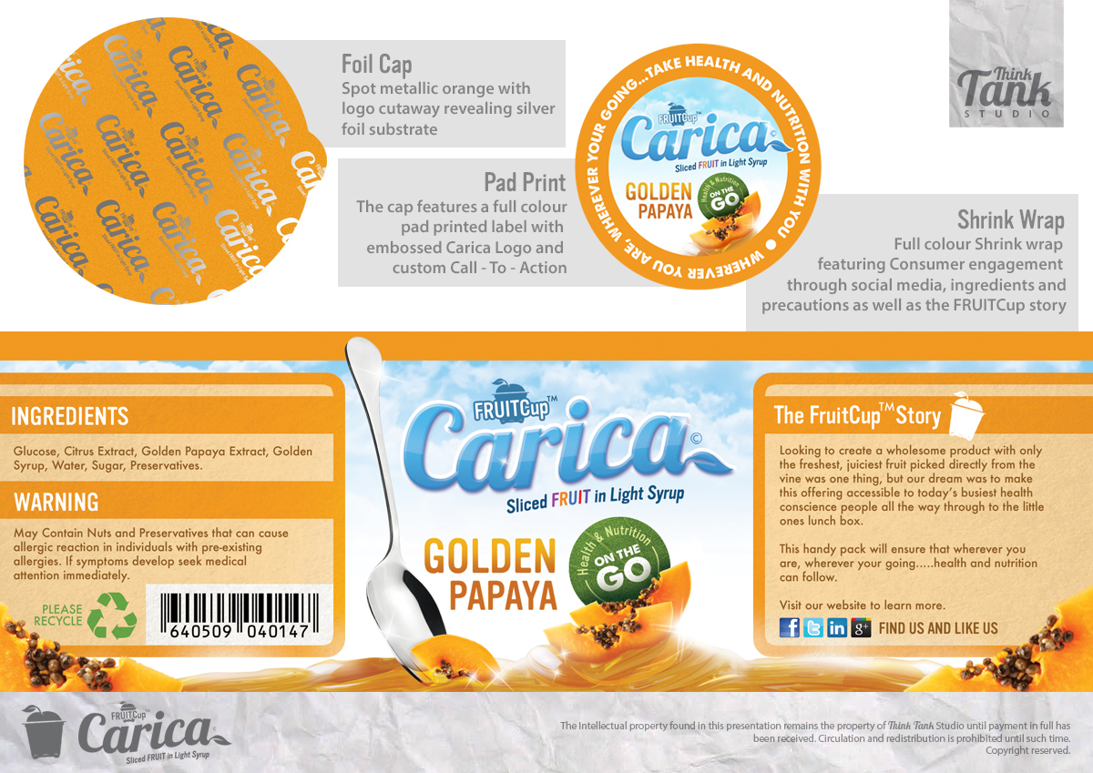 Diseño de Empaque por The Think Tank para este proyecto | Diseño #5584793