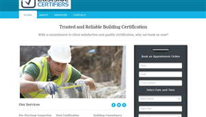 Wordpress Design by Ink My Business for Eastside Certifiers | Design: #4485534