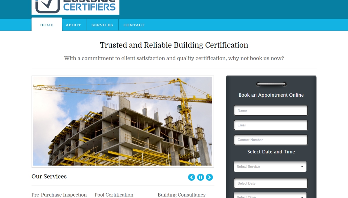 Wordpress Design by Ink My Business for Eastside Certifiers | Design #4485537