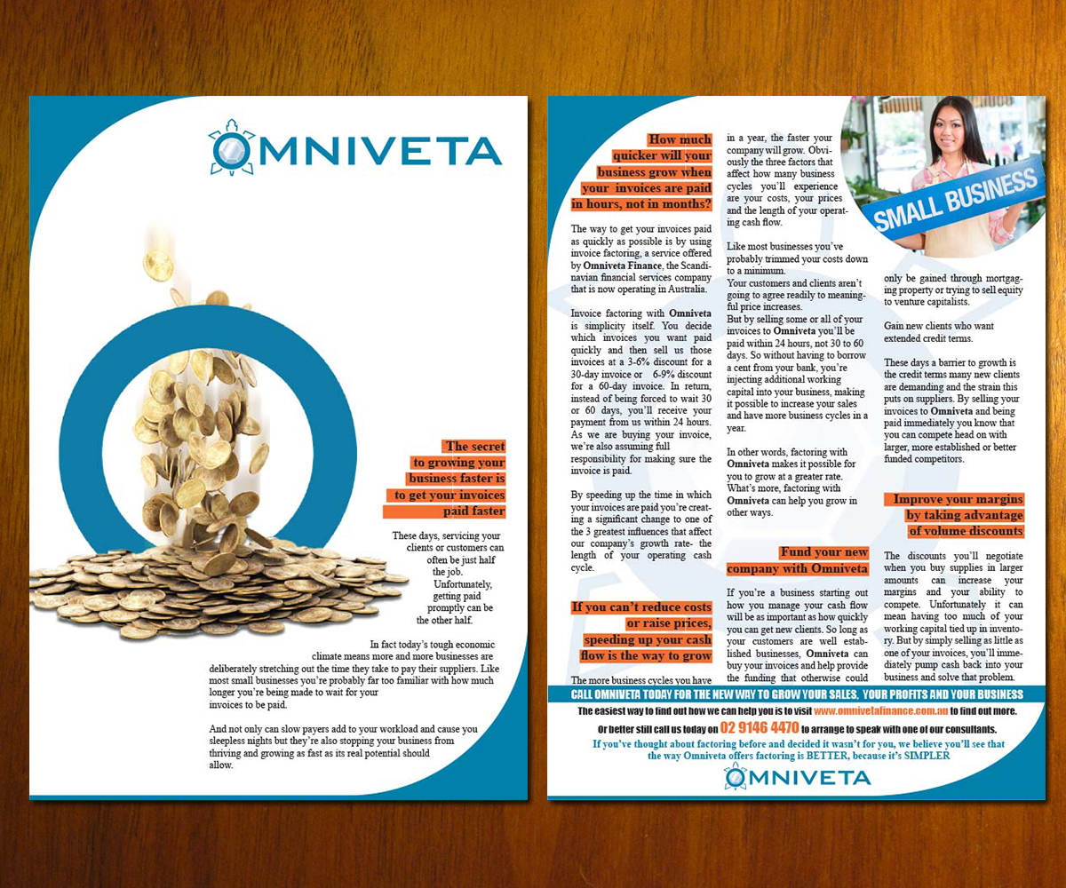 Brochure Design by alice for this project | Design #1280361
