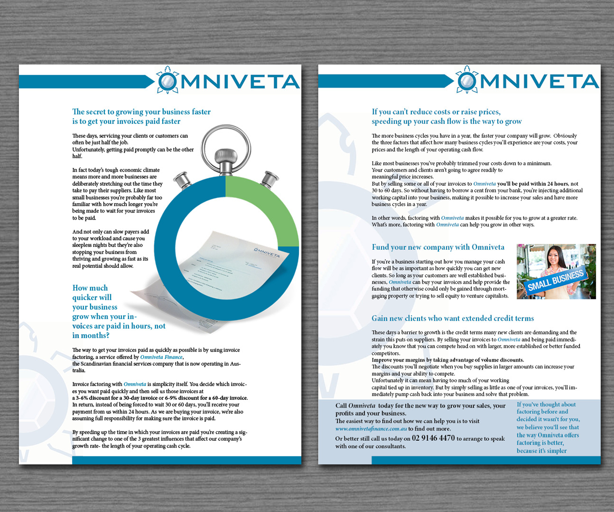 Brochure Design by alice for this project | Design #1285201