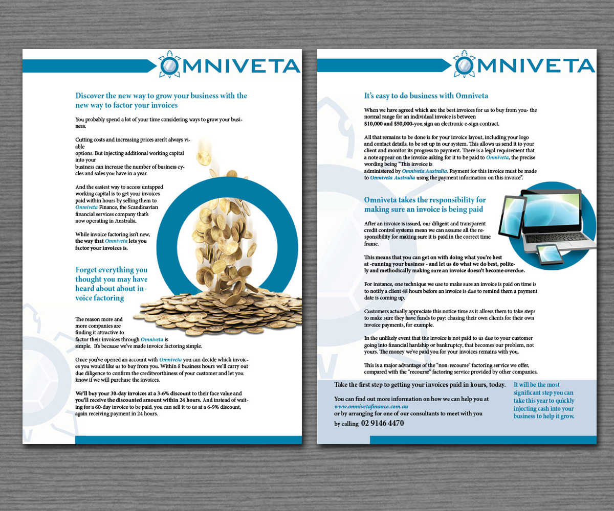 Brochure Design by alice for this project | Design #1285205