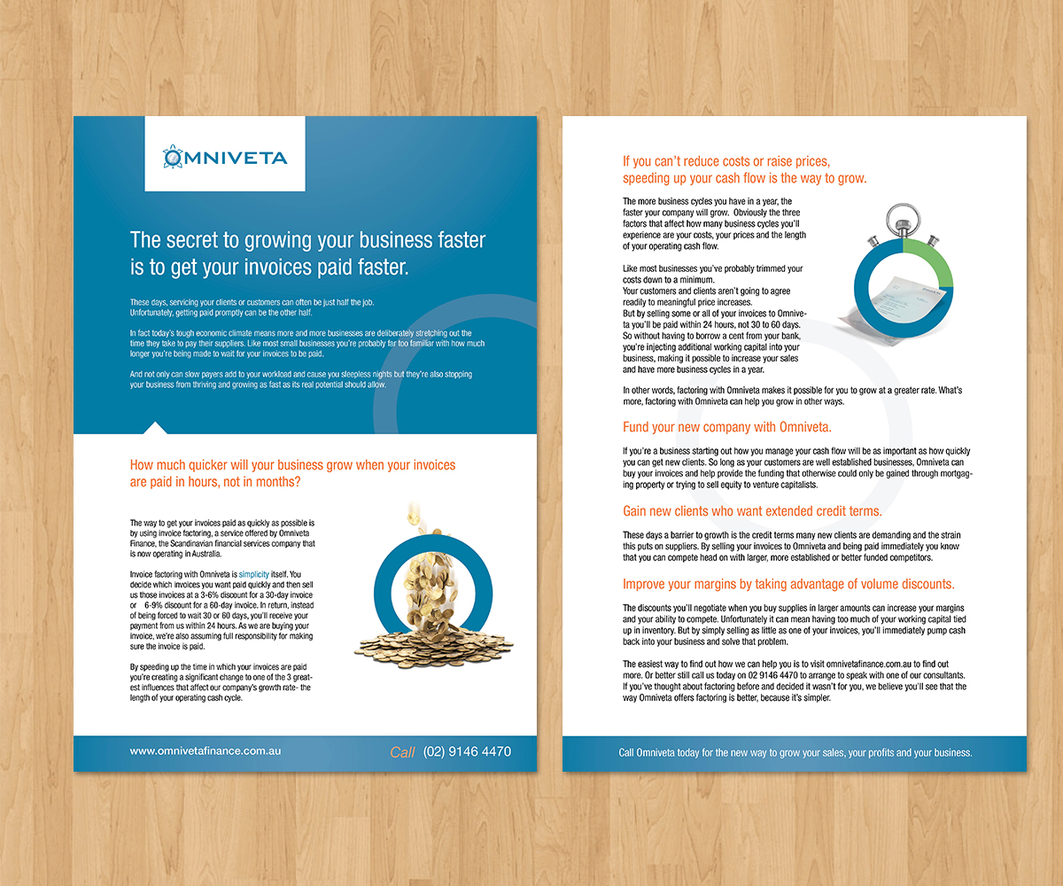 Brochure Design by BeeforBeagle for this project | Design #1273740
