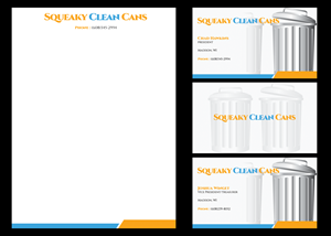 Diseño de Tarjeta de Presentación por WebixBD para Squeaky Clean Cans | Diseño: #4489534
