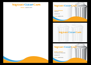 Diseño de Tarjeta de Presentación por WebixBD para Squeaky Clean Cans | Diseño: #4489683