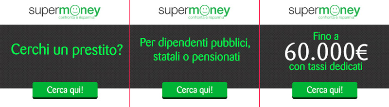 Banner Ad Design by rdesign12 for Supermoney S.p.A. | Design #4532709