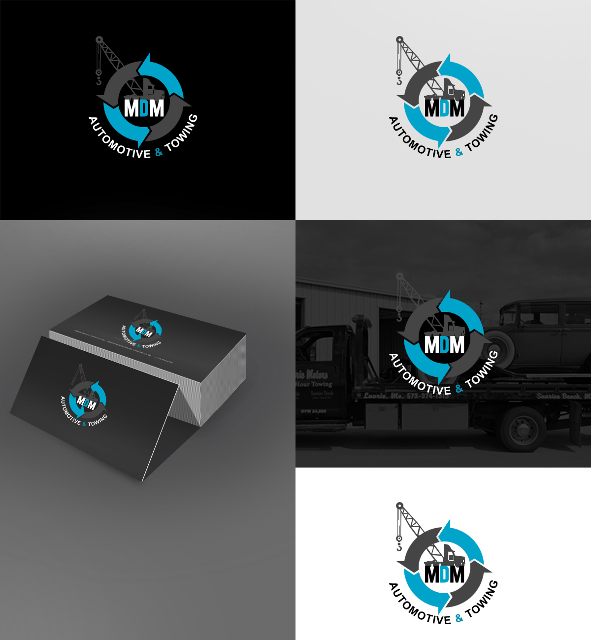 Logo Design by ColorDrops for MDM Auto &Tow | Design #4526345