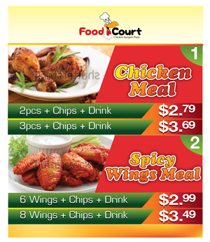 Menu Design by Sheilah