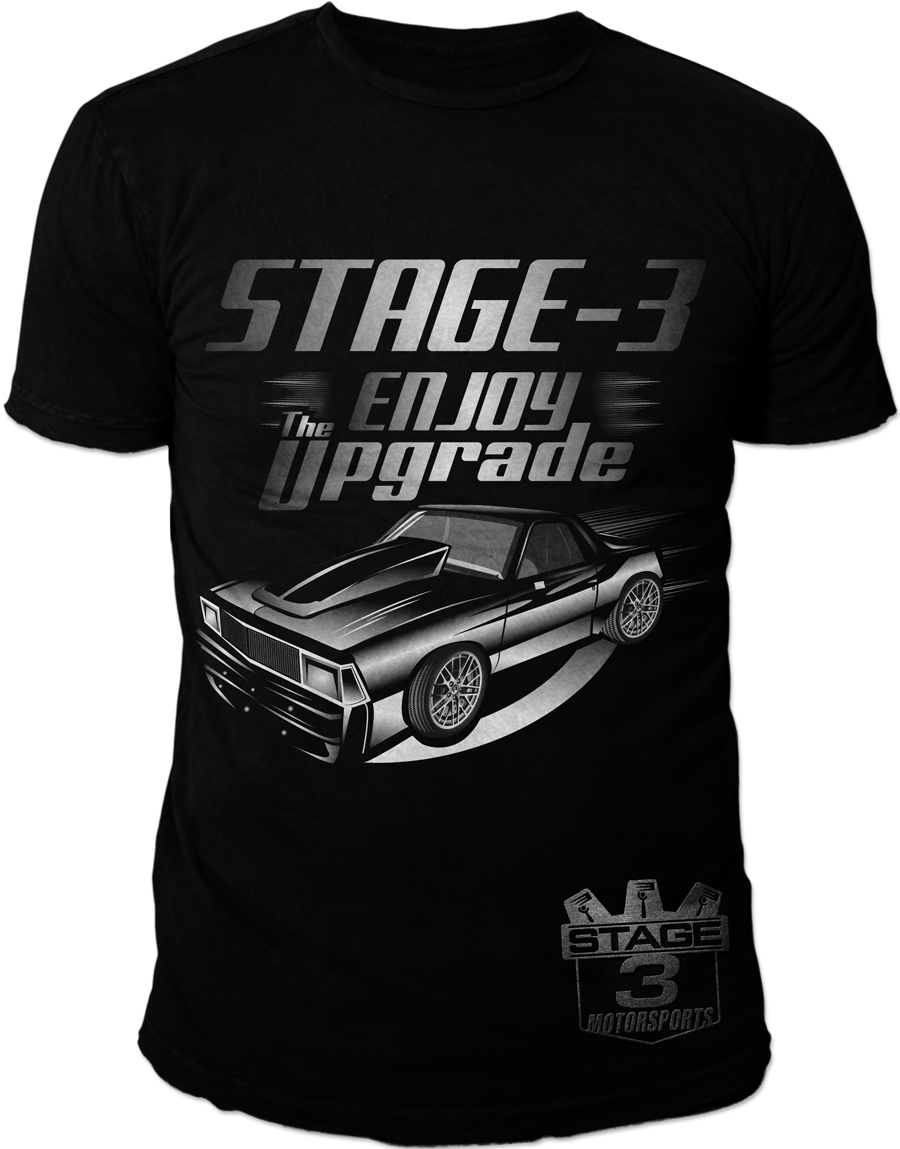 T-Shirt-Design von BABLEO für Stage 3 motorsports Inc | Design #4540064