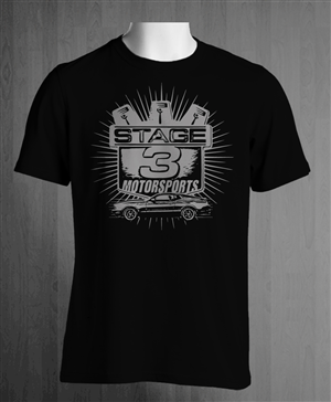 T-Shirt-Design von Adrian für Stage 3 motorsports Inc | Design #4513945