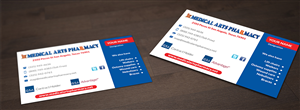 Business Card Design by Pointless Pixels India for Medical Arts Pharmacy | Design: #4492918