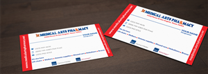 Business Card Design by Pointless Pixels India for Medical Arts Pharmacy | Design: #4493864