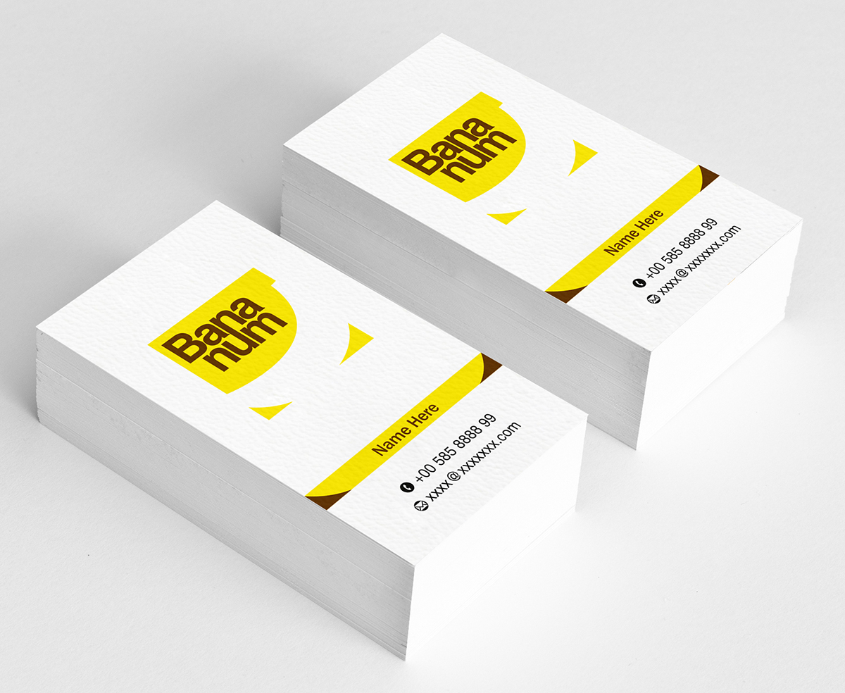 Business Card Design by ALSADESIGN for Bananum | Design #4486706