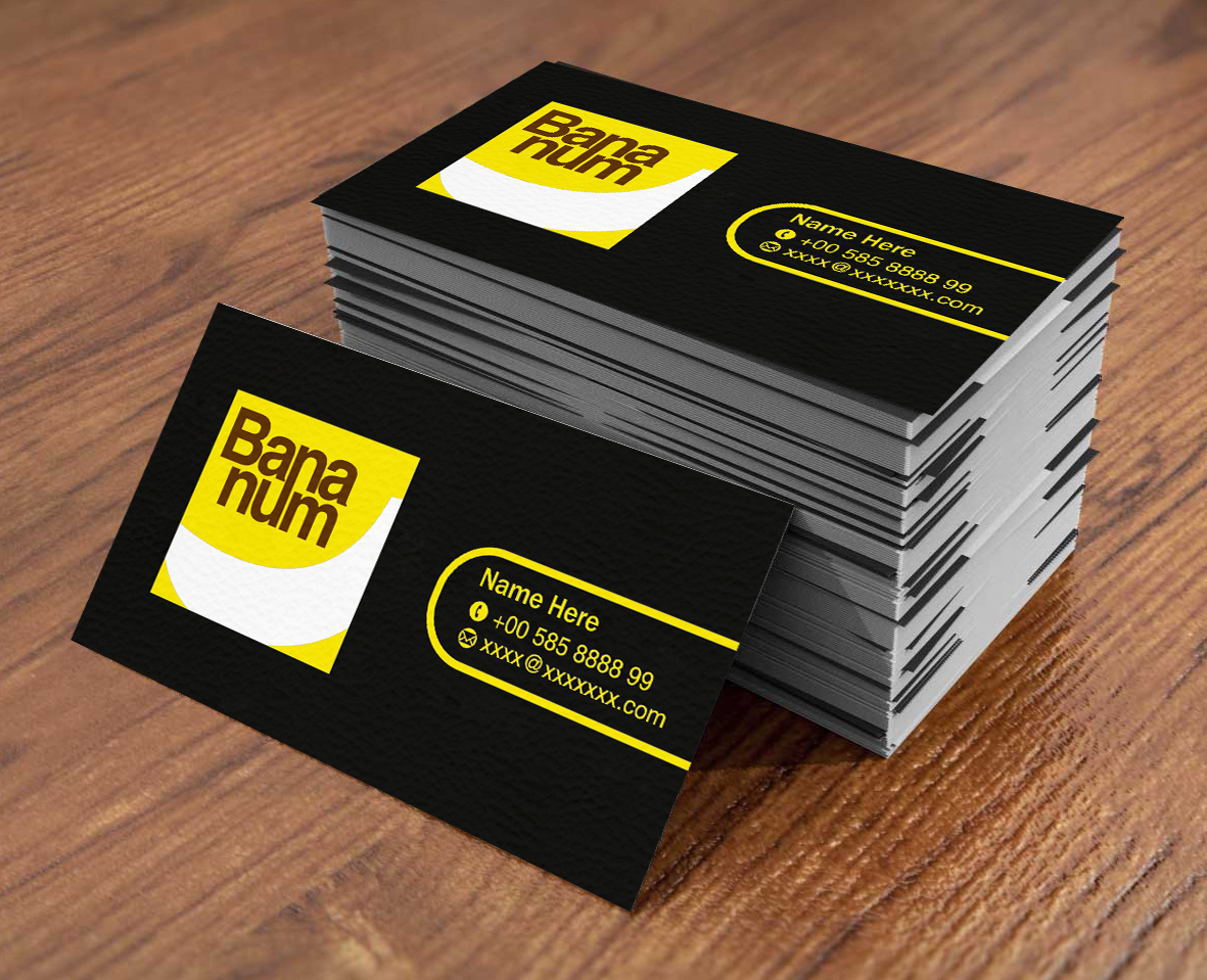Business Card Design by ALSADESIGN for Bananum | Design #4487721