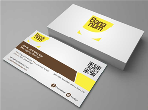 Business Card Design by AwsomeD for Bananum | Design #4486716