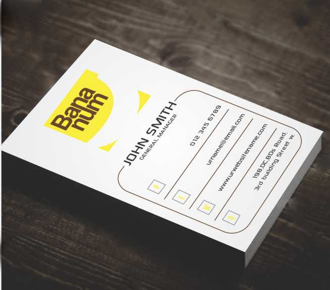 Visitenkarten-Design von AwsomeD für Bananum | Design #4486753