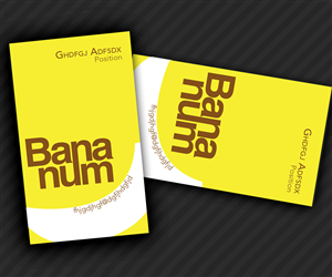 Business Card Design by Michele_co for Bananum | Design: #4487636