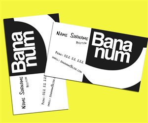 Business Card Design by Michele_co for Bananum | Design: #4542070
