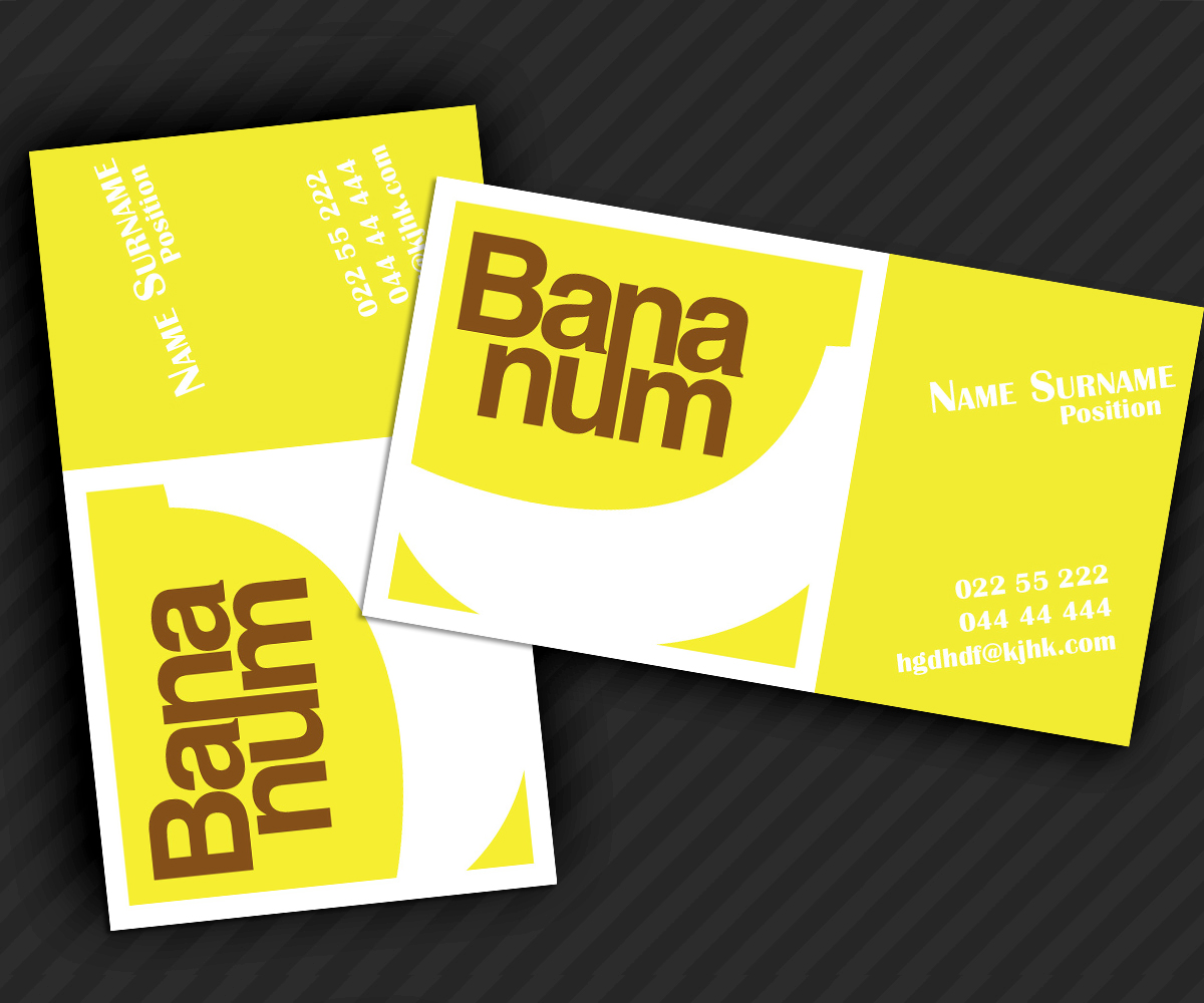 Business Card Design by Michele_co for Bananum | Design #4542073