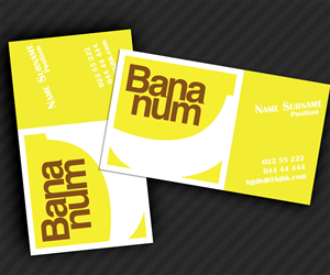 Business Card Design by Michele_co for Bananum | Design: #4542073