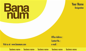 Business Card Design by Designer Suman for Bananum | Design #4493575
