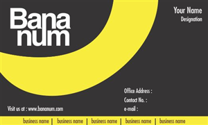 Business Card Design by Designer Suman for Bananum | Design: #4493581