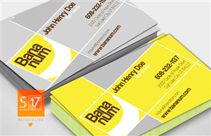 Business Card Design by Studio 17 for Bananum | Design: #4488800