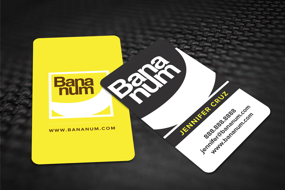 Business Card Design by diRtY.EMM for Bananum | Design #4500473