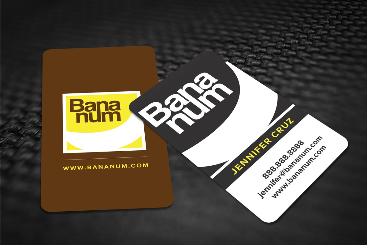 Business Card Design by diRtY.EMM for Bananum | Design #4500474