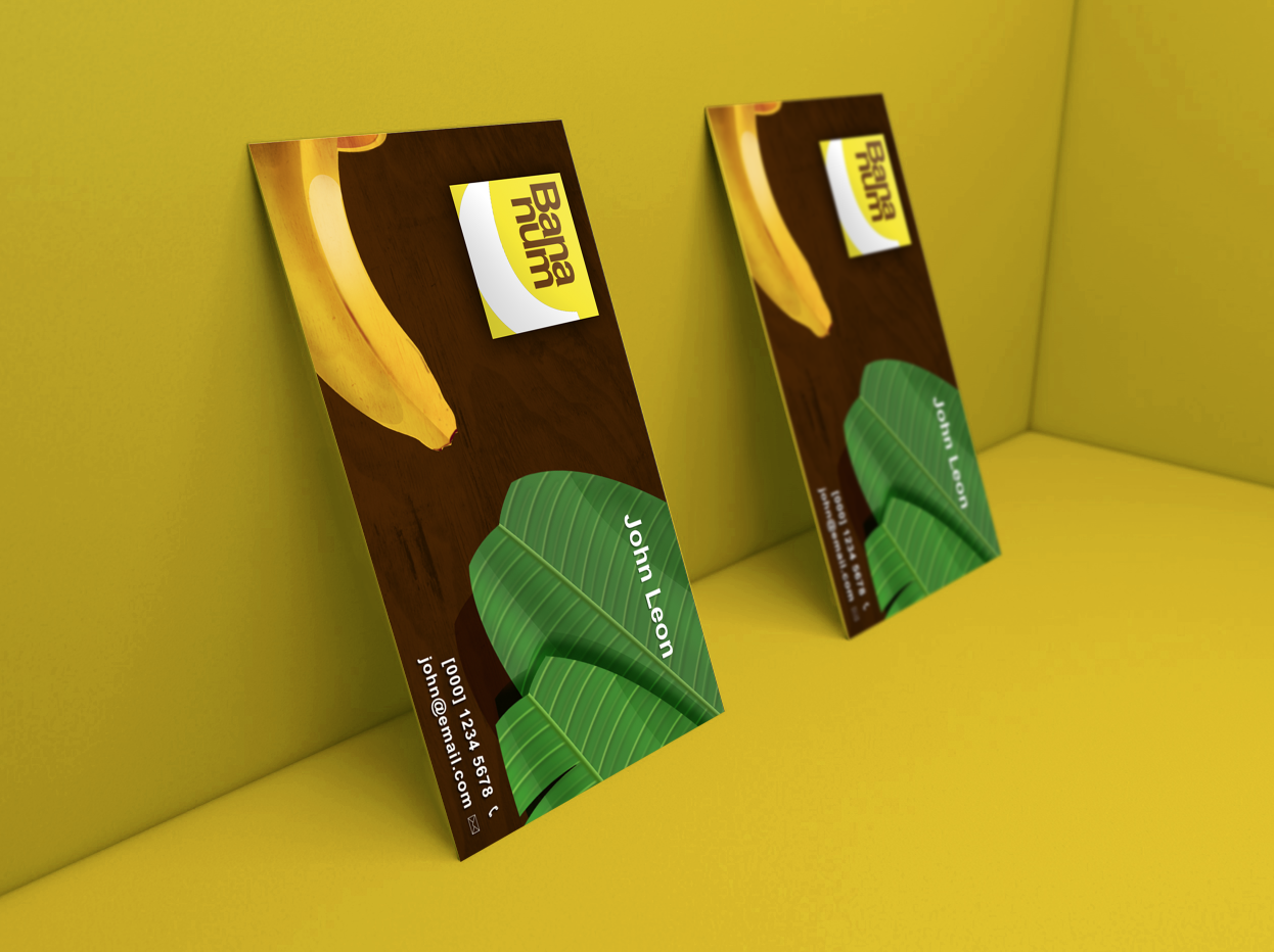 Business Card Design by Carlos Alba D. for Bananum | Design #4496945