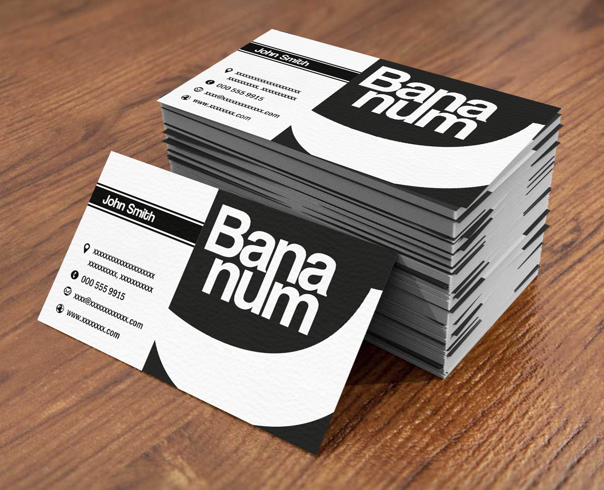 Business Card Design by colorcloud for Bananum | Design #4489350