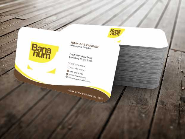 Business Card Design by szabist for Bananum | Design #4486882
