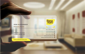 Business Card Design by szabist for Bananum | Design: #4486886