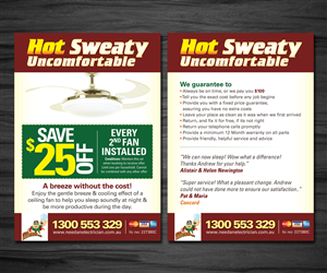 Flyer Design by Mahendran  for Need An Electrician Pty Ltd | Design: #4505101