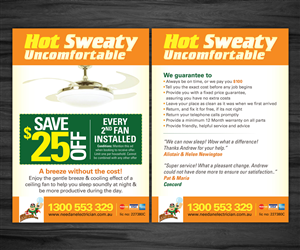 Flyer Design by Mahendran  for Need An Electrician Pty Ltd | Design: #4510318