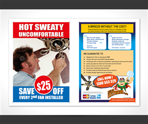 Flyer Design by dumereena 2 for Need An Electrician Pty Ltd | Design #4513318