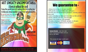 Flyer Design by whynzy for Need An Electrician Pty Ltd | Design #4512628