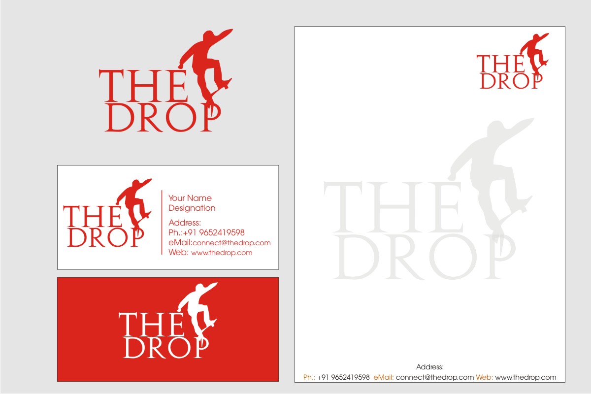 Logo Design by tr.joseph.reddy for The Drop Pty.Ltd | Design #4498985