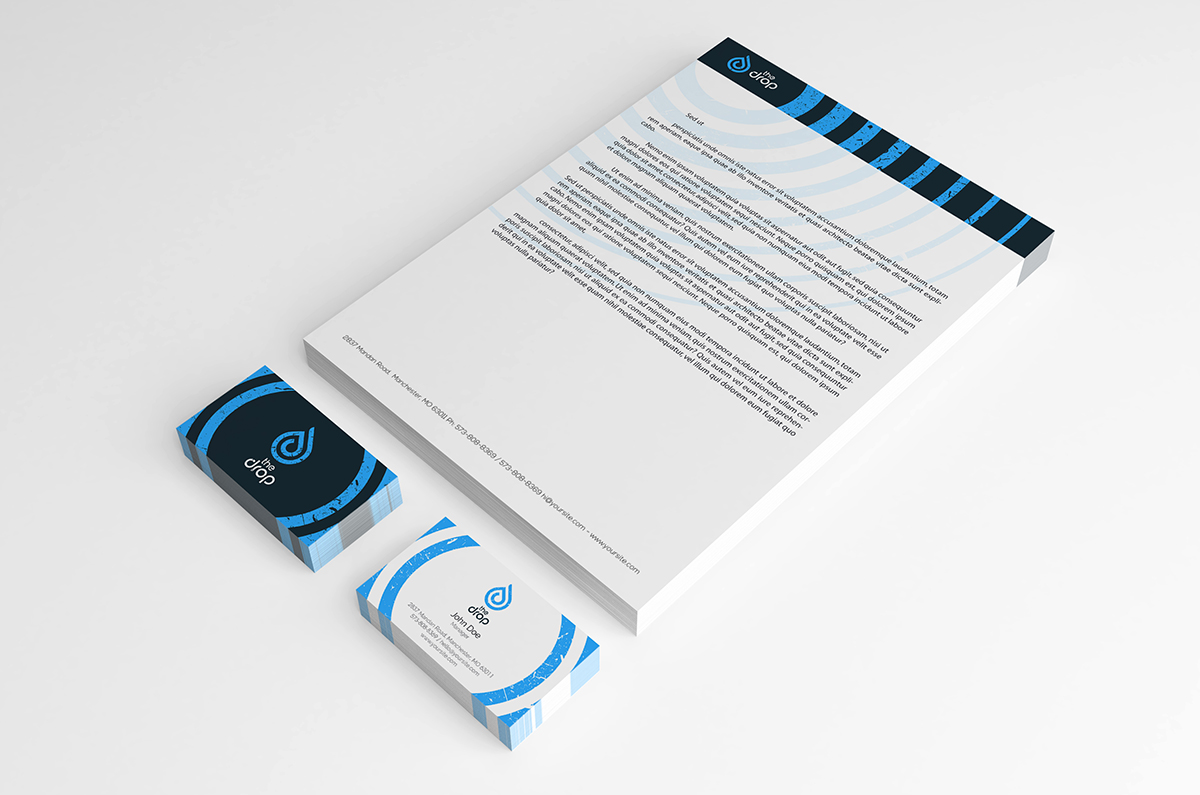 Logo Design by dynamo graphics for The Drop Pty.Ltd | Design #4527599