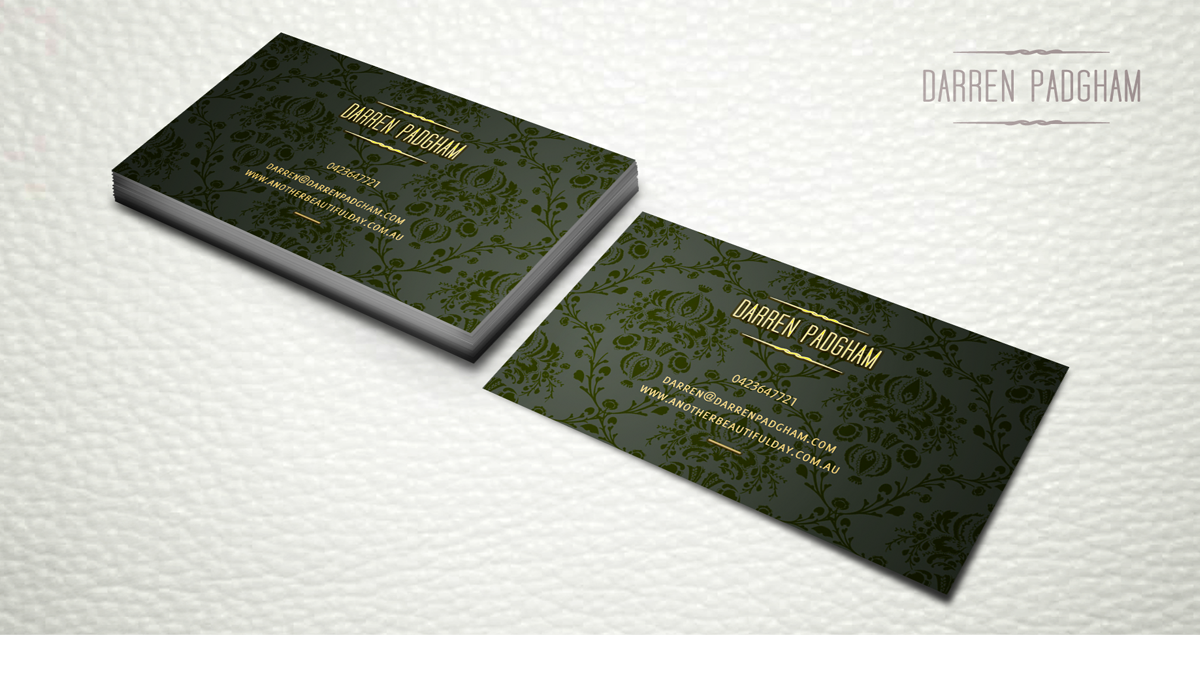 Business Card Design by Sarah Mathews for this project | Design #4507367