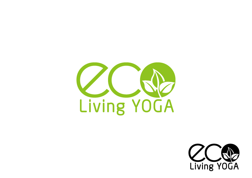 Logo Design by faguns for Eco Living YOGA | Design #198166