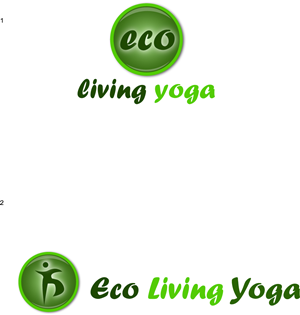 Diseño de Logo por Cláudia Polónia para Eco Living YOGA | Diseño: #198264