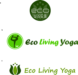 Diseño de Logo por Cláudia Polónia para Eco Living YOGA | Diseño: #198889