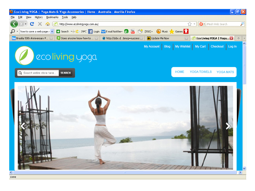 Diseño de Logo por butterscotch creative para Eco Living YOGA | Diseño #225770