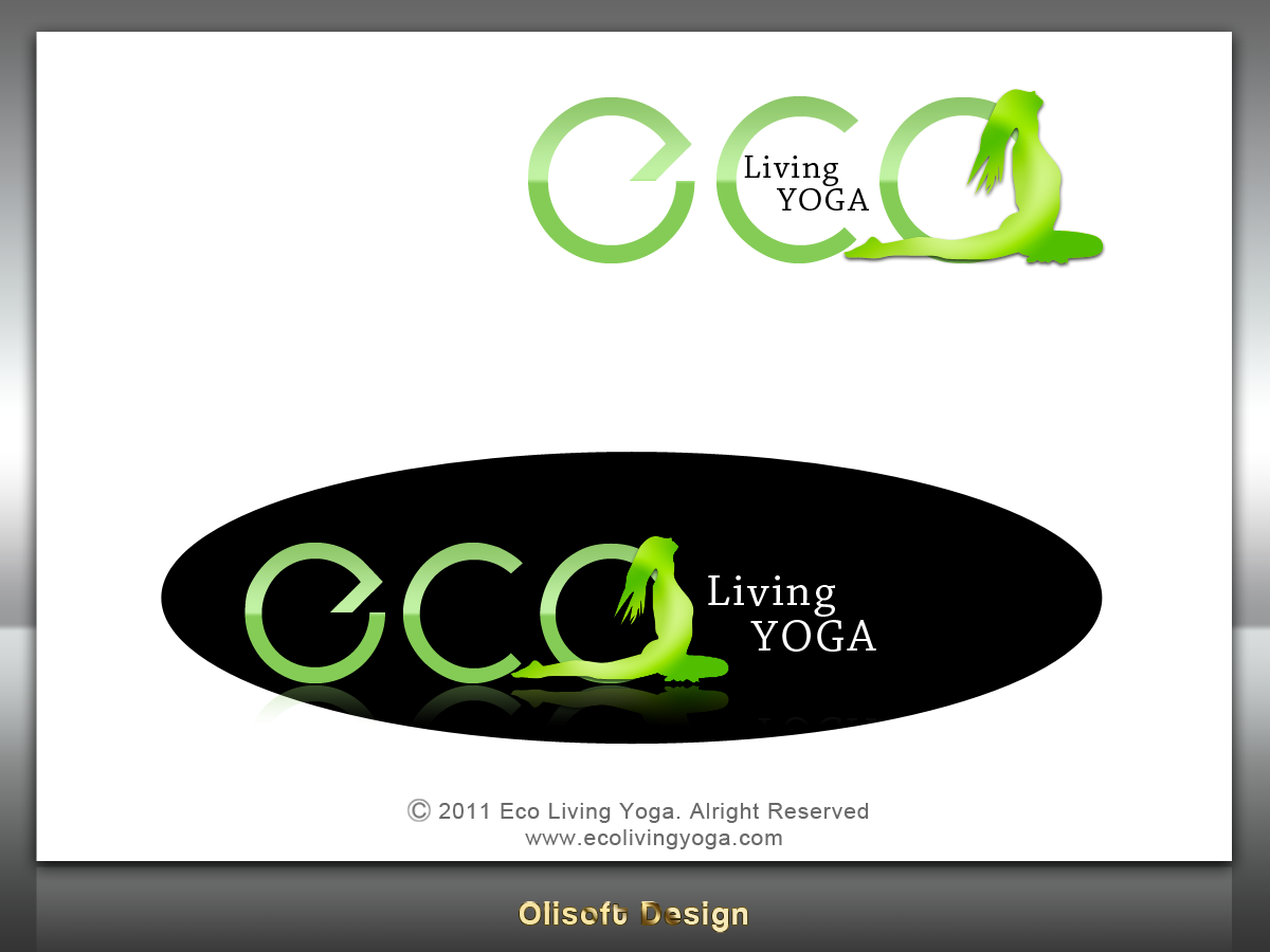 Design de Logo par Olisoft pour Eco Living YOGA | Design #197439